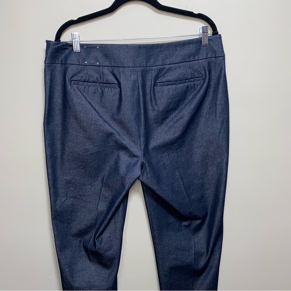 NWOT Talbots Chatham Slim Ankle Pants - Redefined Denim Size 14 - Picture 5 of 10